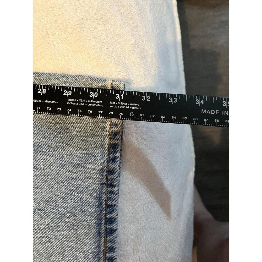 Vintage Levi's 550 Jeans Mens Size 30 Blue Relaxed Fit 100% Cotton Straight Leg